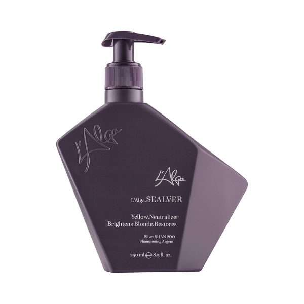 L'Alga Sealver Silver Shampoo Відновлюючий шампунь для світлого, сивого та платинового волосся - 250 мл